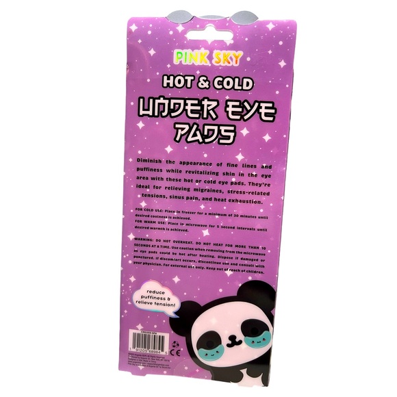 Panda Bear Beauty Bundle Qty 7 Forever 21 Pink Sky Mirror Brush Wash Eye Pads - Picture 11 of 15